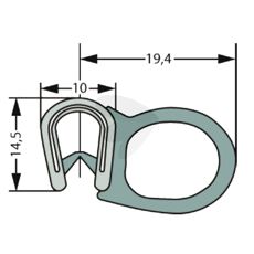 Pakning til døre, sikrer tætning og beskyttelse mod vejret.