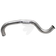 Udstødningsafslutningsrør i robust design til langvarig brug på traktorer.