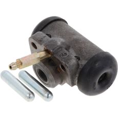 Hjulbremsecylinder for foraksel med ringøje, optimalt for sikker trafik.