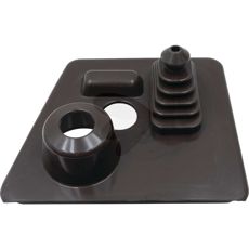 Gearstangsdæksel med sideskifter til bedre kontrol ved krybehastighed.