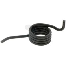 Torsionsfjeder til bremsepedal, sikrer responsiv bremsevirkning.