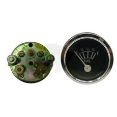 Brændstofmåler til at holde styr på traktorens brændstofniveau.