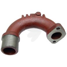 Udstødningsmanifold oppe, ideel til at optimere udstrømningsflowet i traktorer.