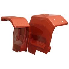 Stænkskærm, effektiv til at beskytte mod snavs og stænk under kørsel.