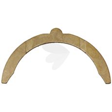 Robust trykskive, der sikrer stabil funktion i maskiner.