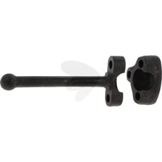 Støtteleje akselstang til sikker drift og reduceret slid.