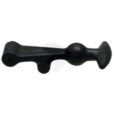 Hætteholder i gummi for stabil og sikker montering af huen.