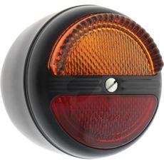 Blinklygte til bagdelen af køretøjet, optimeret for lang holdbarhed.