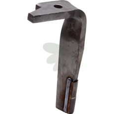 Rotorharvetand med to plader, ideel til effektiv jordbearbejdning.