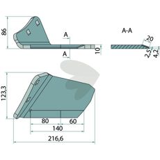 Venstre vingerist 475001, specialdesignet til at effektivisere arbejdet.