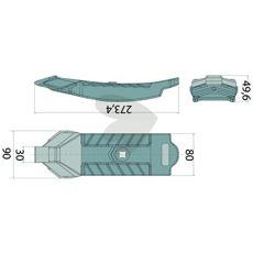 Spids 33710031, ideel til at sikre optimal bearbejdning af jorden.