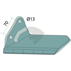 Venstre vingeraske 7204027032, designet til effektiv skæring.