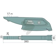 Spids 00311358, designet til at yde højeste præstation i landbrugsmaskiner.