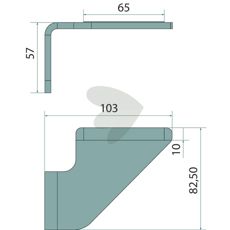 Afskraber 23246300, skræddersyet til at øge ydeevnen for dine arbejdsmaskiner.