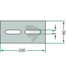 Afskraber 123500, designet til optimale resultater inden for landbrug og konstruktion.