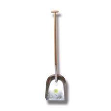 Aluminiums skovl 4 KLM, perfekt til transport af store mængder.