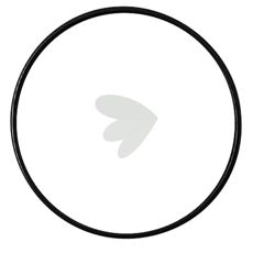 O-ring Ø80x30 mm for at sikre effektiv tætning i forskellige applikationer.