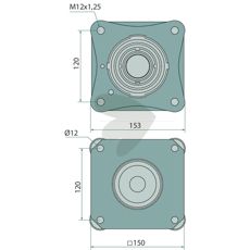 Leje M43400468R, grundlæggende for drift og funktion af dit udstyr.