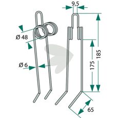Efterharvspind Gaspardo G18903601, designet til at forbedre din landbrugseffektivitet.