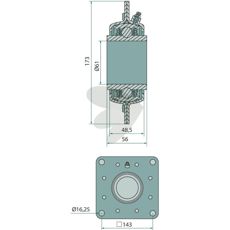 Leje P05431, vigtigt for at sikre problemfri drift af landbrugsmaskiner.