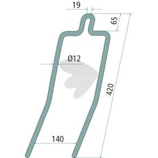 Harvpind P17725, designet til at optimere jordbearbejdning.