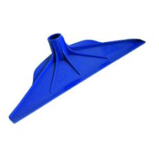 Blå gødningsskrabber Gewa PP, robust og holdbar til landbrugets behov.