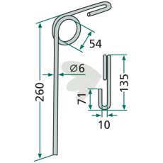 Efterårsredskabsstift Stegsted, ideel til effektiv efterbearbejdning af jord.