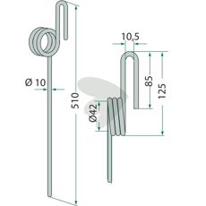 John Deere efterharvspløk for bedste ydeevne i markarbejde.