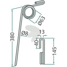KRM efterharvspløk, art.nr 7003102, til varierende jordforhold.
