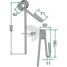 Højkvalitets efterharvetand til Rabe og Saxonia, perfekt til præcisionsarbejde.