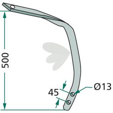 Nedre del af traktorudstyr, perfekt til at forbedre funktionaliteten.