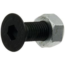 M14x40 skrue 10.9 med låsemøtrik, sikker og holdbar skrue til montering.