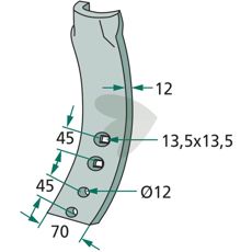 Ledskær 51838, designet til præcision og holdbarhed under anvendelse.