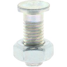 Plovbolt M10x30 med høj styrke 10.9, pålidelig til plove.