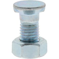 Bolt M12x30-10.9 med to næser for sikker fastgørelse og stabilitet.