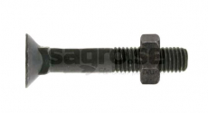 Plovbolt M12x65 DIN 608, høj kvalitet bolt til landbrug og byggeri.