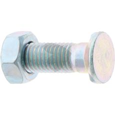 Plovbolt M14x40-10,9 med to bolte, perfekt til landbrugsapplikationer.