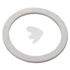 Mellemring Ø37x47x2 mm, for optimal pasform og belastningsfordeling.