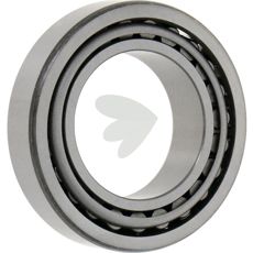 Høj kvalitets konisk rulleleje med diameteren Ø35x62 mm for kraftoverførsel.