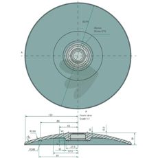 Flexskive 495195, højkvalitativ til slibning og fjernelse.