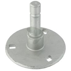 Lejeaksel til skiveskær, kritisk del for jævn rotation og resultat.