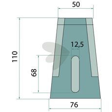 Effektiv skraber, der holder arbejdsfladerne rene og effektive.