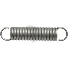 Lang trækfjeder til Pöttinger og Rabe, designet til høj holdbarhed.