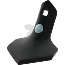 Gåsefodsplovskær 107x8mm, effektiv og holdbar til jordbearbejdning.