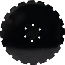 Skive Ø 400x5 mm til kortkombinationer, ideel til landbrugsarbejde.