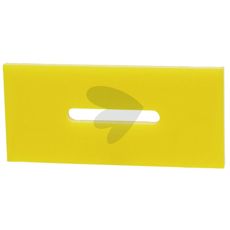 Plastskrabber, 165x75 mm, perfekt til at fjerne affald og snavs.