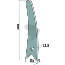 Løbeskær Cultimer H2212690 tilbyder højtydende jordbearbejdning.