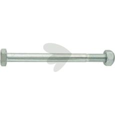 Skrue M10x120 med møtrik, robust og pålidelig til monteringen.