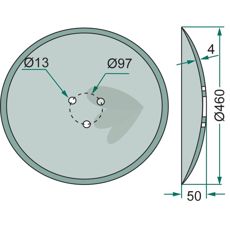 Skiverist glat, designet til at forbedre maskinens ydeevne.
