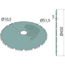 Tallerken 600001, holdbar og effektiv til jordbearbejdning på gården.